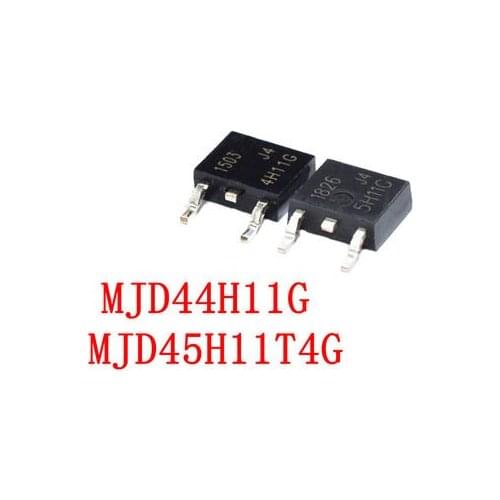 10pcs MJD44H11T4G TO-252 4H11G J44H11G TO252 MJD44 MJD44H11