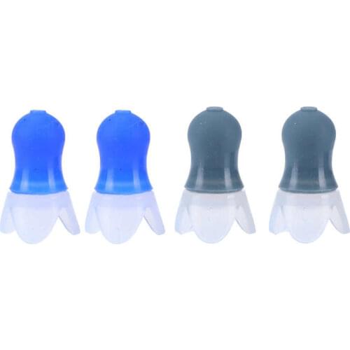 2Pcs Swimming Waterproof Earplugs Flying Noise Reduction Silicone Ear Plug Washable Travel Sleeping Earplug With Sealing Bottle
