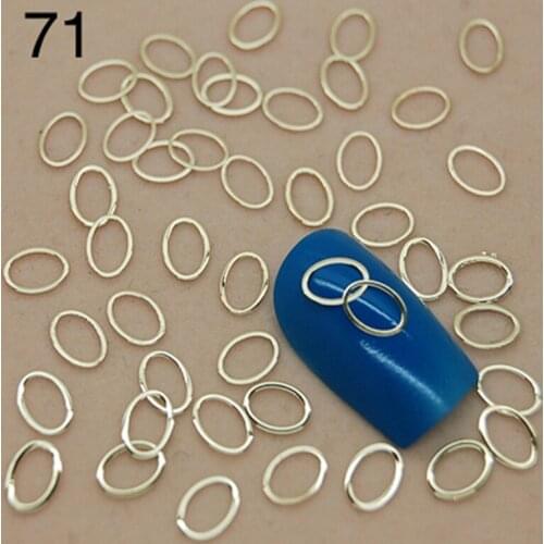 More than 700pcs Metal Jewelry Nail Decoration Tiny Slice Metal Nail Art & Cell Phone Sticker Accessories k71