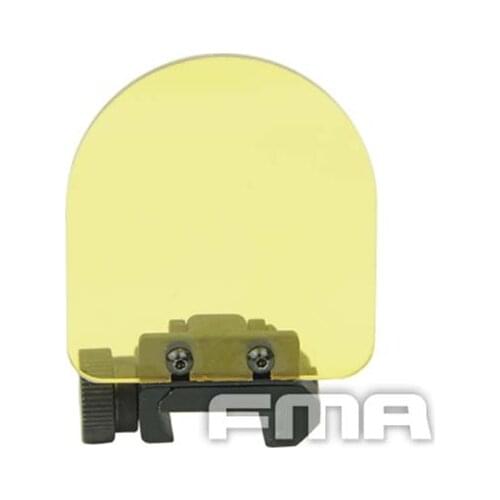 FMA Free Shipping Lens Protector Tactical Scope Red Dot TB1039-BK Mount With Folding Cover w/2 Spare Lens