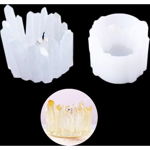 Round Storage Box jewelry gift box Epoxy resin silicone molds Craft Home Candle Holder Decoration Epoxy silicone Mould
