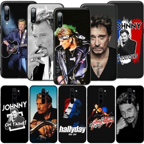 GX106 Johnny Hallyday Soft Silicone Case for Redmi Note 4X 5 5A Prime 6 6A 7 7A 8 8A 8T 9 9A 9C 9S Pro Lite
