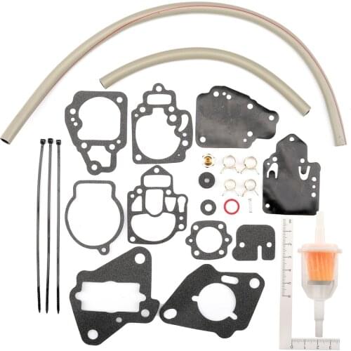 Carburetor Repair Rebuild Kit fits Mercury Mariner 1395-9761, 1395-811357, 1395-9645, 1395-9761, 1395-9377, 1395-9803, 1395-9725