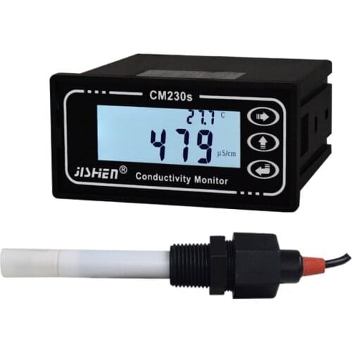 New CM-230S Conductivity Meter Online Conductivity Meter TDS Instrument EC Meter Conductivity Electrode Replace CCT-332
