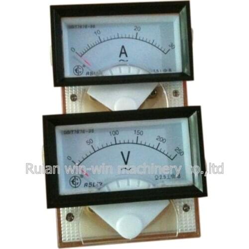 Optoelectronic Displays Ammeter voltmeter AC 250V