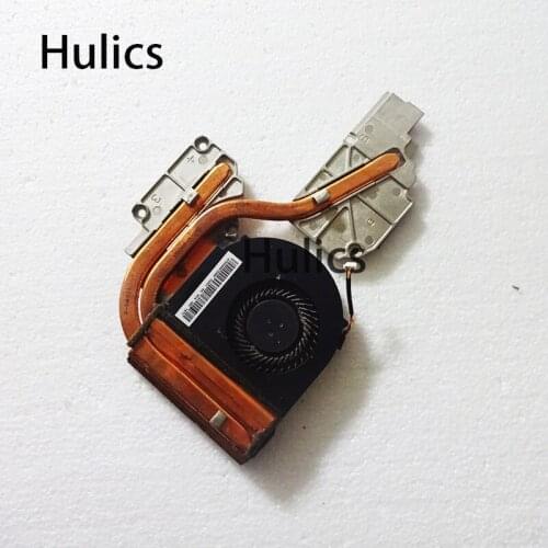 Hulics Original For LENOVO laptop heatsink cooling fan cpu cooler Y580 Y580M Y580P CPU heatsink AT0N0001SS0