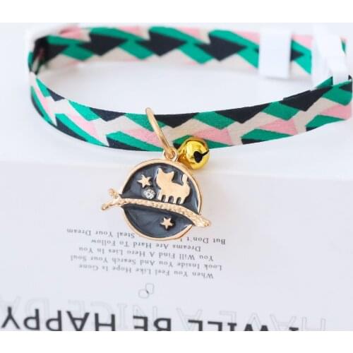 Season Cat Collar With Bell Collar For Kitten Puppy Leash Collars For Cats Dog Chihuahua Pet Collars Leashes Lead Pet Supplies