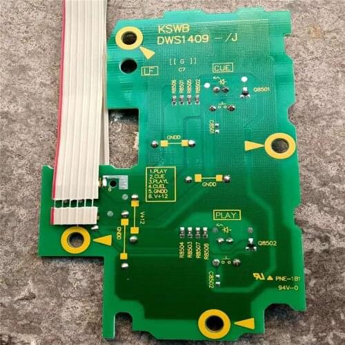 Professional DWS1409 Circuit Board Replacement Play/Cue Button PCB Assembly for PIONEER CDJ 2000 Repair Parts