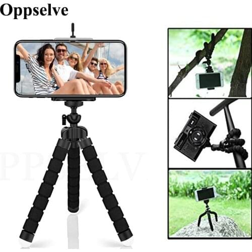 Tripod Bracket Mobile Phone Holder Cell Phone Camera Selfie Stand Monopod Camera Mount Support Photo Remote Control For iPhone