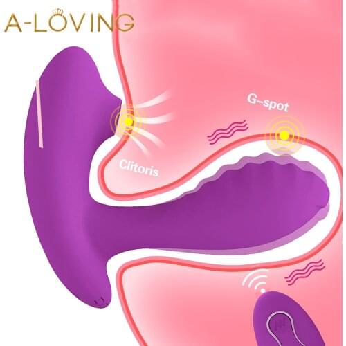 Vagina Sucking Vibrator 10 Speeds Vibrating Sucker Oral Sex G Spot Clitoris Stimulator Erotic Sex Toy for Women Masturbation