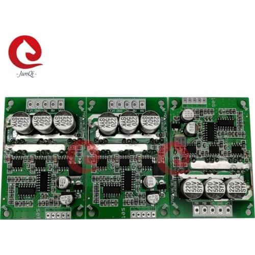 3pcs of JUYI JYQD_V6.3E2 DC Brushless Motor Drive Control Board 12V 24V 36V 500W DC 15A function demo board for sensorless motor