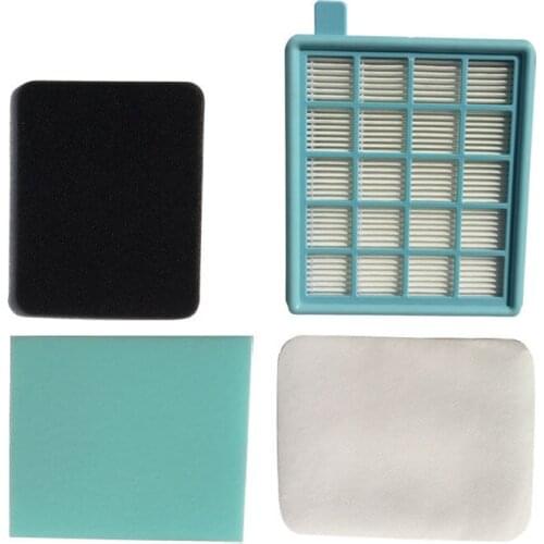 4pcs/Set Foam+Felt Filter Part For PHILIPS FC8058/01 FC8470-FC8479 FC8630-FC8639