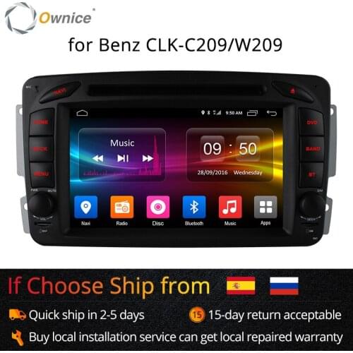 4G SIM LTE Android 6.0 Octa 8 Core Car DVD Player GPS For Mercedes W209 W203 W168 M ML W163 W463 Viano W639 Vito Vaneo 32G ROM
