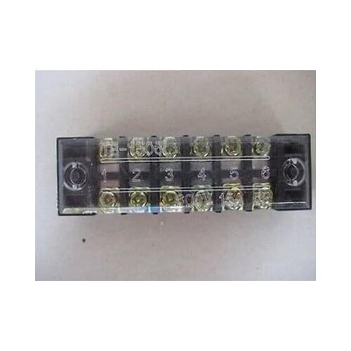 5pcs 600V 15A Double Row 6 Position Terminal TB1506 GTR