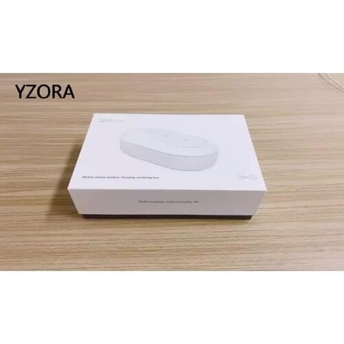 YZORA Wireless Charger UV and Ozone Light Sterilizer Fast Charging UV Cell Phone Sanitizer Box with Aroma Diffuser