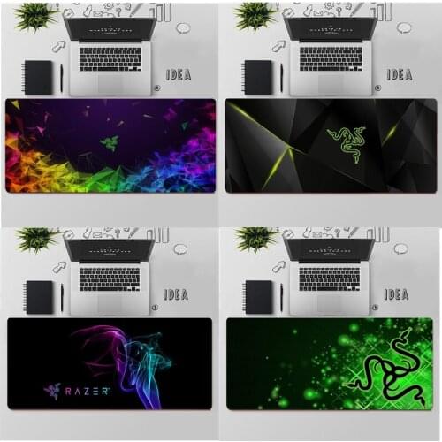 Razer Gaming Mouse Pad Large Mouse Pad PC Gamer Computer Mouse Mat Big Mousepad Keyboard Desk Mat XXL Carpet Laptop Mause Pad