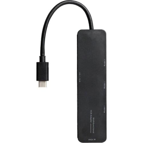 Laptop Tablet PC HUB HDMI PD Power 3 USB 3.1 Type-C Set USB3.0 4K Converter for Home Computer Security Parts