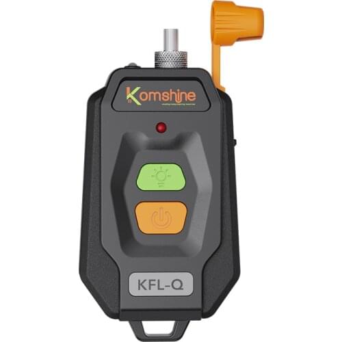[100% New] Bulid-in LED light Mini VFL Komshine KFL-Q Visual Fault Locator Fiber Optic Cable Tester 10-30Km Red Light Source