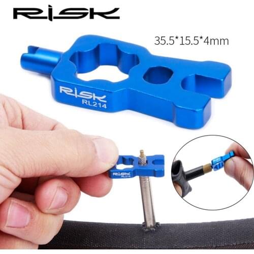 4 IN 1 Portable Bicycle Valve Wrench Multifunction Schrader/Presta Valve Core Disassembly Installation Tools For MTB Road Bike