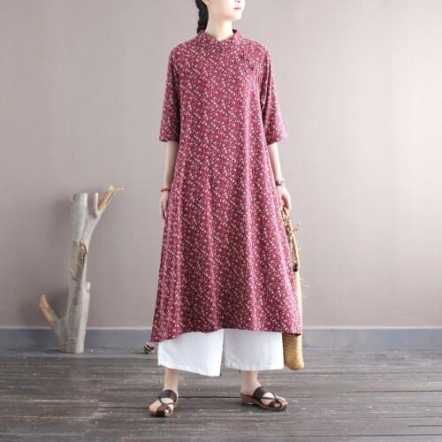 Летние платья с рукавами QPFJQD China At AliExpress