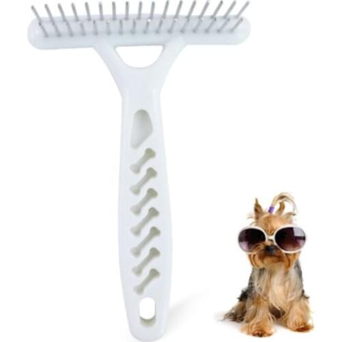 Rake Comb For Dogs Brush Short Long Hair Fur Shedding Remove Cat Dog Brush Grooming Tools Pet Dog Supplies