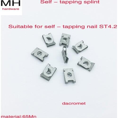 Self tapping screw splint is suitable for ST4.2 (10PCS)