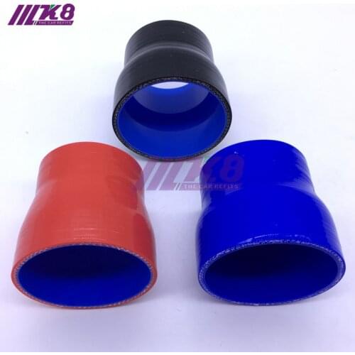 0 Degree Reducer Silicone Hose Straight Durite Silicone 51-63 63-70 63-76 76-83MM Tubi Silicone Mangueira Tube for Intercooler