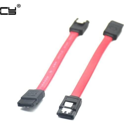 10cm 7Pin 7P SATA Serial ATA Short DATA Cable for HDD SSD Cord line 7pin sata short cable 0.1m