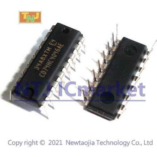 10 PCS CD74HC4046AE DIP-16 74HC4046 High-Speed CMOS Logic Phase-Locked Loop IC CHIP
