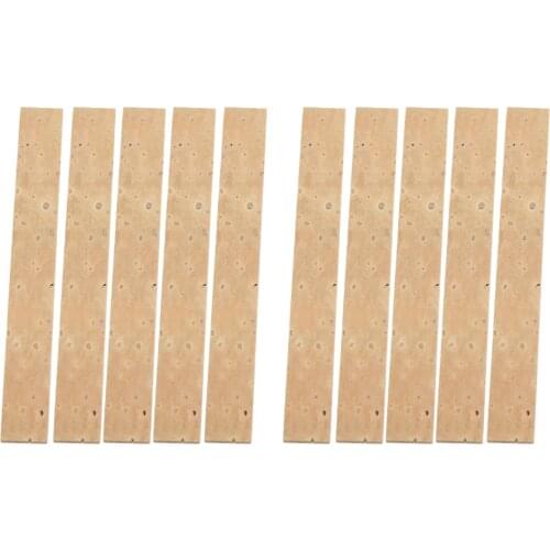 10pcs Clarinet Tenon Cork Sheet Mouthpiece Cork Woodwinds Repair Parts Accs