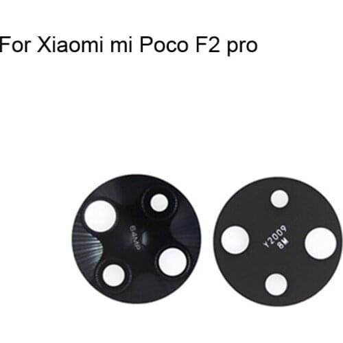 2PCS For Xiaomi mi Poco F2 pro High quality Replacement Back Rear Camera Lens Glass For Xiaomi mi Poco F 2 pro test good Parts