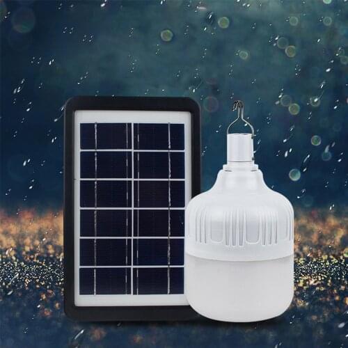 LED Usb Rechargeable Camping Lights Led Portable Lantern Outdoor Emergency Solar Work Light for Garden Gazebo Hiking Tent Lamp