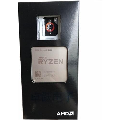AMD Ryzen 5 2600 R5 2600 GHz Six-Core Twelve-Thread CPU Processor YD2600BBM6IAF Socket AM4