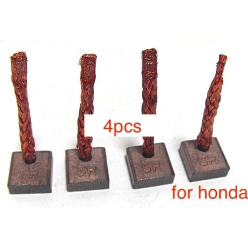 4pcs for Honda Accord 2.4 Odyssey CRV car starter motor carbon brush