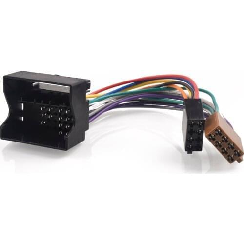 Car Radio ISO Adapter Switch Cable quadlock adapter for vw Touareg Transporter Multivan T5