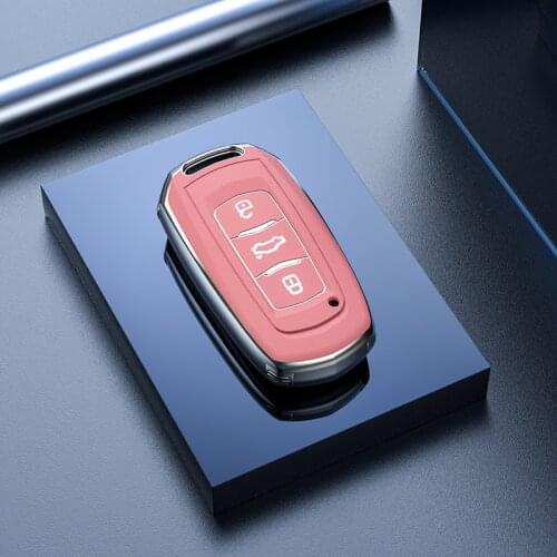 TPU Car Key Cover Case Holder for Geely Atlas Boyue NL3 EX7 Emgrand X7 EmgrarandX7 SUV GT GC9 Auto Accessories