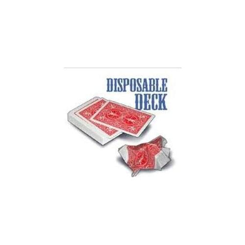 Free shipping 3pcs/lot Disposable Deck - Card Magic,Magic Trick,Illusions,Close up,Magia Toys,Joke,Gadget