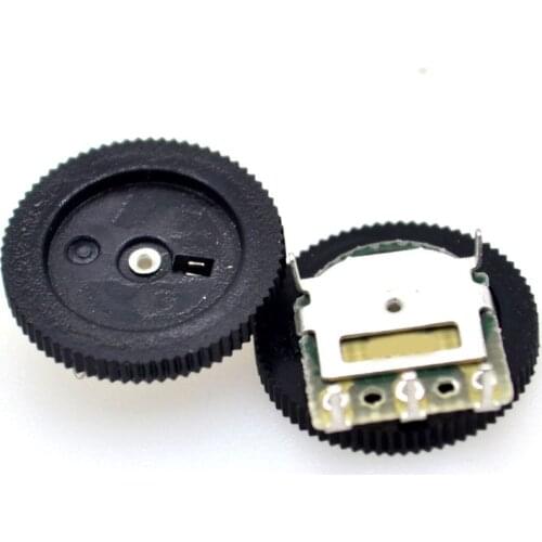 Dial potentiometer single joint B102 1K 16 * 2MM singing gear potentiometer
