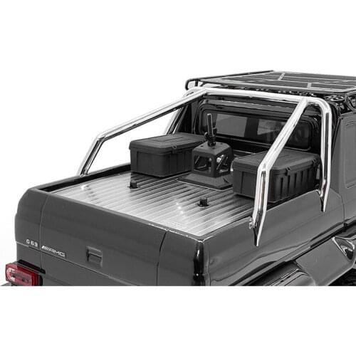 ​Trim Decoration Plate Modification Parts Durable Stainless Steel Trunk for TRX-6 Mercedes 6X6 G63 G500