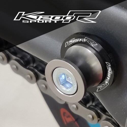 For BMW K1200R SPORT 2006 2007 2008 2009 Motorcycle Swingarm Spools Slider M8 Swingarm Stand Screws Slider Protector Accessories