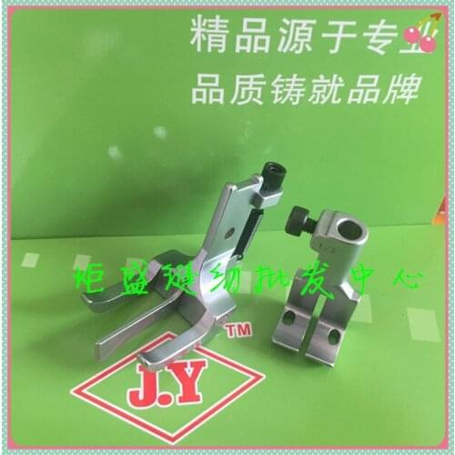For juki 1560 three synchronous DU double needle active belt knife in the positioning presser foot car seat cushion center line