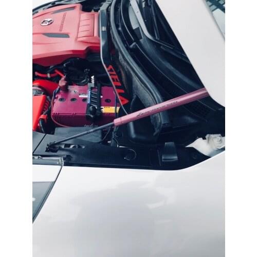 For Mazda 8 MPV LY 2006-2016 Front Bonnet Hood Modify Gas Struts Carbon Fiber Spring Damper Lift Support Absorber