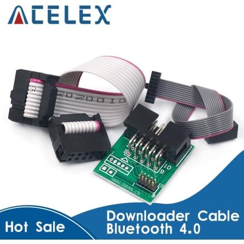 Downloader Cable Bluetooth 4.0 CC2540 zigbee CC2531 Sniffer USB Programmer Wire Download Programming Connector Board