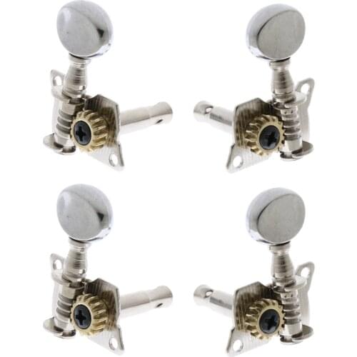 Metal Guitar Ukulele Machine Head String Tuning Pegs Key Tuner for Ukulele Guitar Replacement Parts