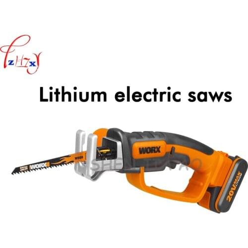 1PC Multi-function Reciprocating Saw Handheld Household Woodworking Cutting Power Tools Can One-handed Operation 20V