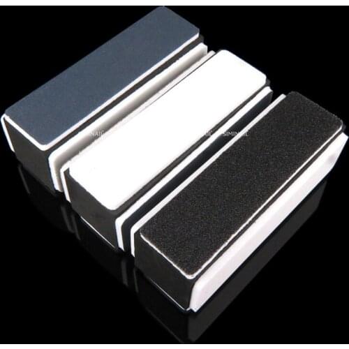 1pcs Nail Block Buffers File Pedicure Sanding Sponge Nail Art Care Tools Polishing Nails Grinding Strips Colorful Manicure