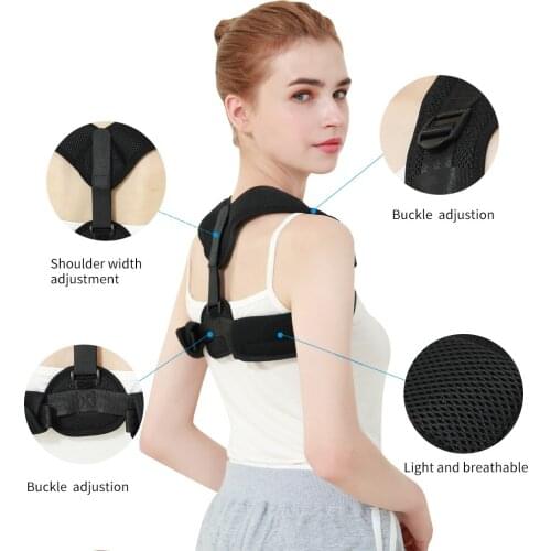 Back Posture Corrector Corset Clavicle Spine Posture Correction Back Support Belt for Men Women