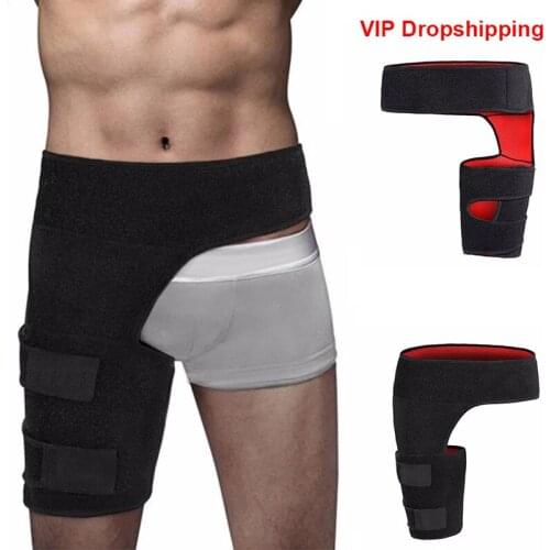 Dropshipping Free Shipping Wrap Hip Joint Support Waist Groin Sacrum Pain Relief Strain Arthritis Protector Hip Thigh Brace