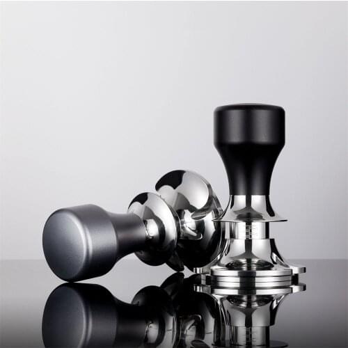 58.5mm Coffee Distributor & Tamper, Dual Head Coffee Leveler Fits, Adjustable Depth- Professional Espresso Hand Tampers
