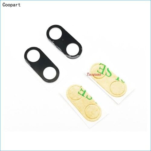 2pcs/lot Coopart New Back Rear Camera lens glass replacement for Xiaomi Mi A1 Mi 5X Mi5X MiA1 M5X with Sticker